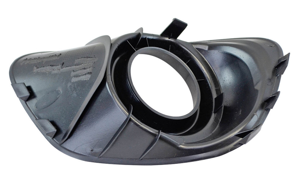 Окантовка фари Джип Компас 1 MK (2011-2015) рестайлінг чорна права протитуманна Мукачево - фото 1