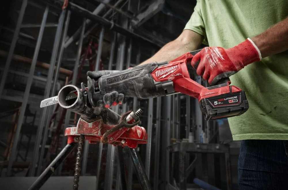 Пила шабельна акумуляторна MILWAUKEE, M18 ONEFSZ-0X (+ полотно, HD кейс) Одеса - фото 4