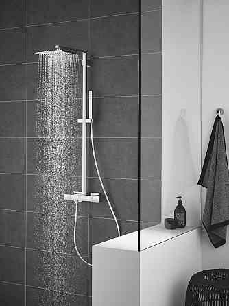 Душова система з термостатом для душа Grohe Euphoria Cube System (26087000) ( 14536 ) ( 12657 ) Харьков