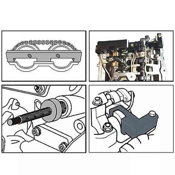 Набір фіксаторів для обслуговування двигунів BMW 8пр. (1.8, 2.0 N42 / N46 / N46T), в кейсі Одеса
