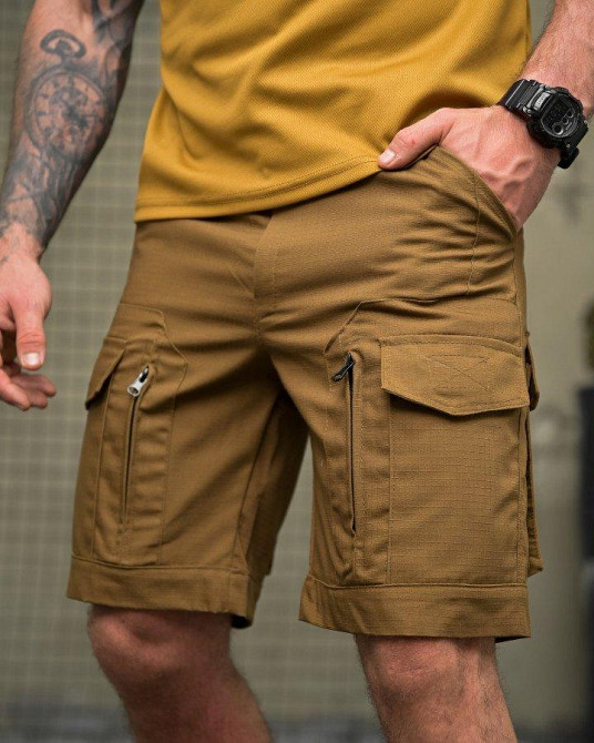 Городские тактические шорты GEN 3 койот ПП7725 Одесса - изображение 6