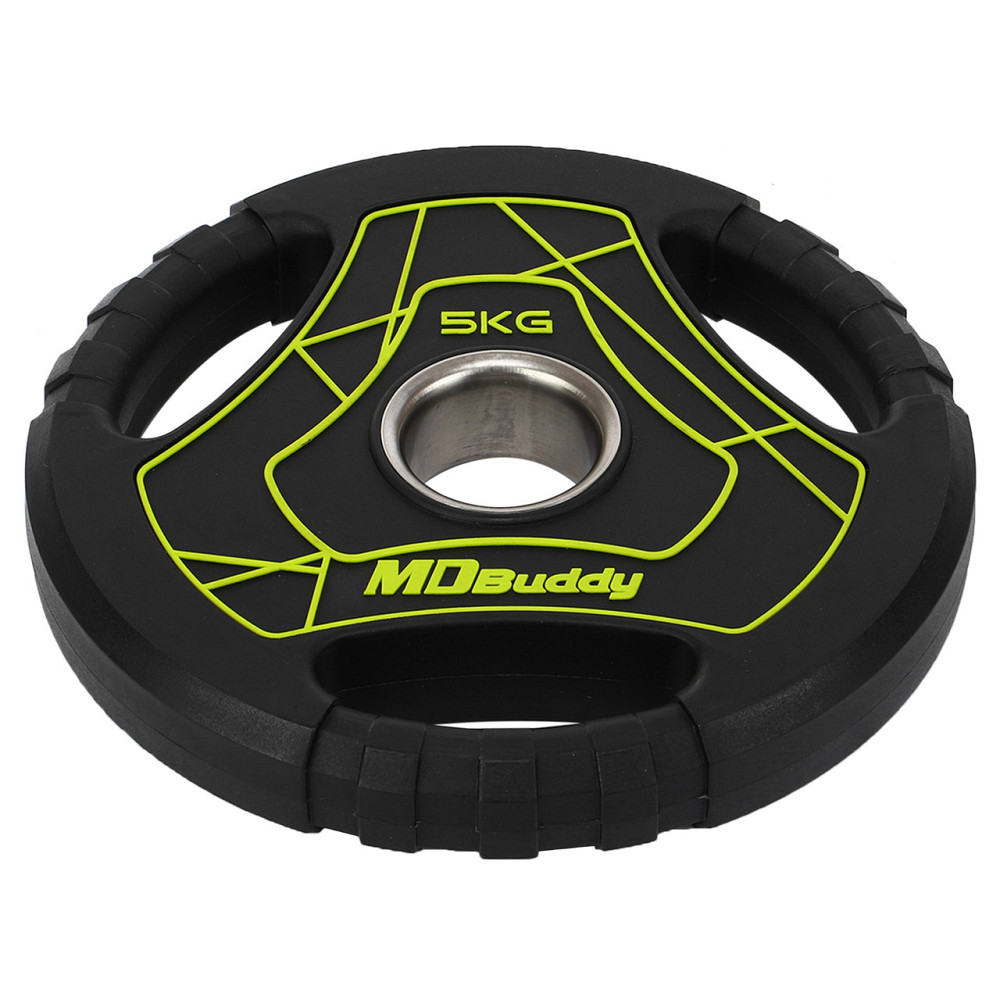 Диск поліуретановий 5 кг 51 мм MD Buddy-9647-5 Київ - фото 2