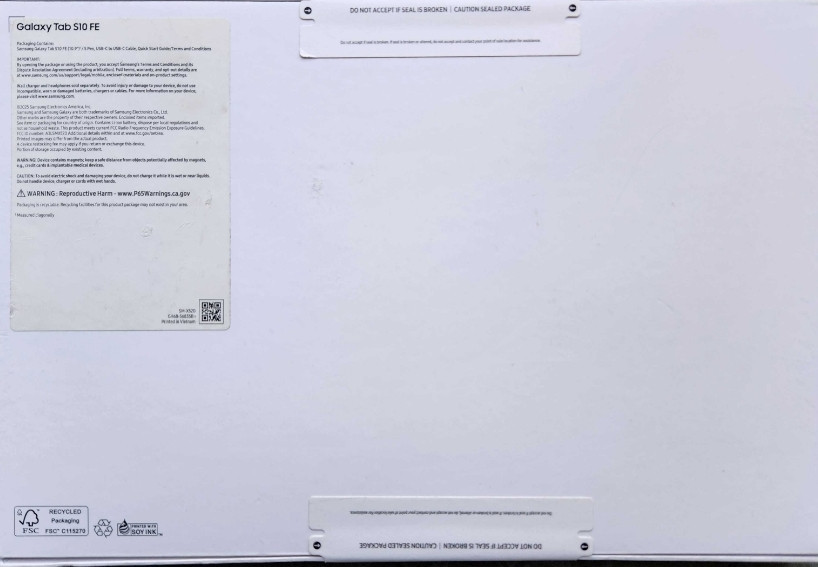 Планшет Samsung Galaxy Tab S10 FE Silver новий, запечатаний. Харків - фото 1