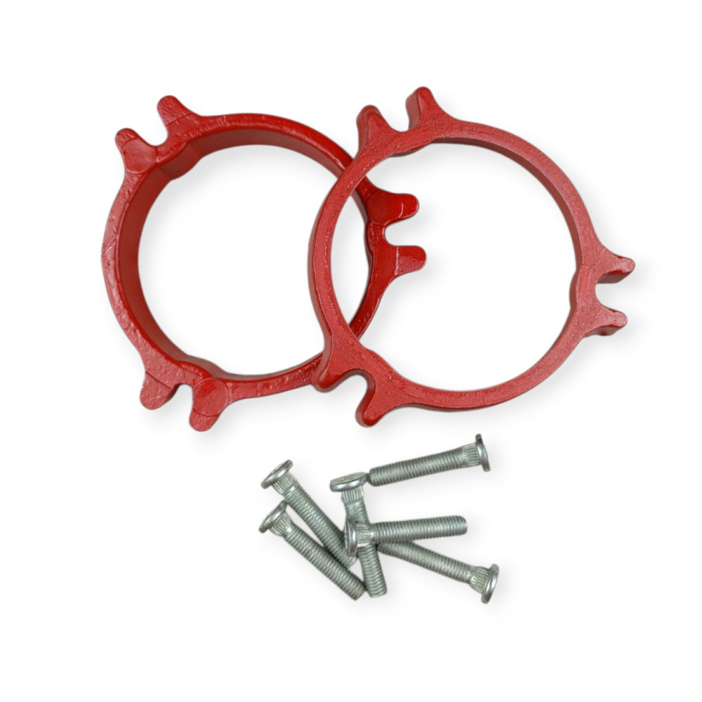 Підставка пружини Таврія передні (к-кт 2 шт) метал під Мукачево - фото 1