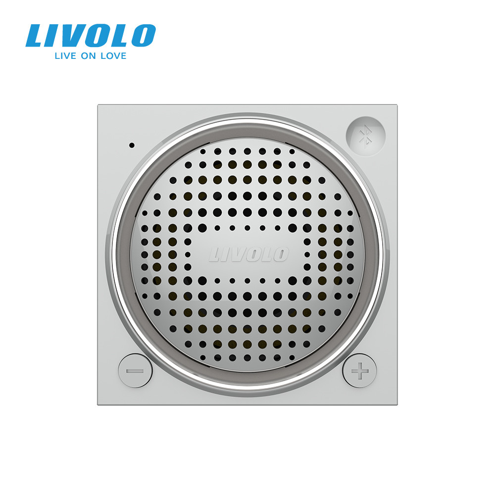 Механізм Bluetooth колонка LIVOLO сірий (VL-FCF-2IP) Коломия - фото 5