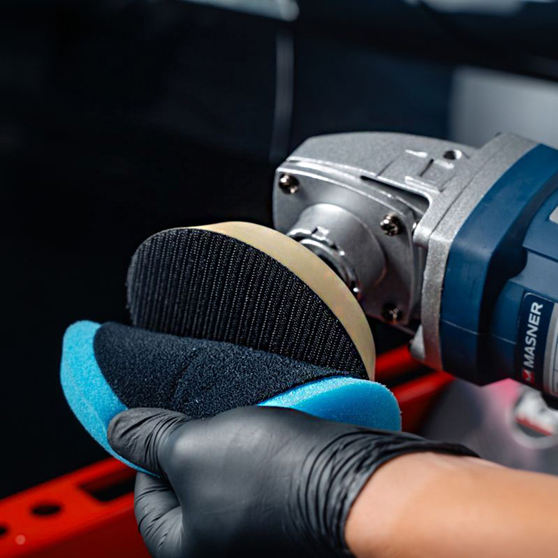 Тримач на липучці для полірувальних кругів K2 Duraflex 123мм Львів - фото 4