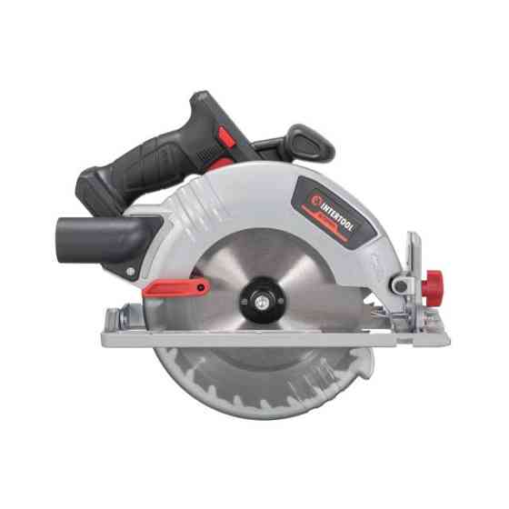 Пила дискова акумуляторна INTERTOOL WT-0371,20 В, 4500 об/хв, кут 90°-45°, диск 190×20 мм, без ЗП та АКБ - працює без мережі Львів