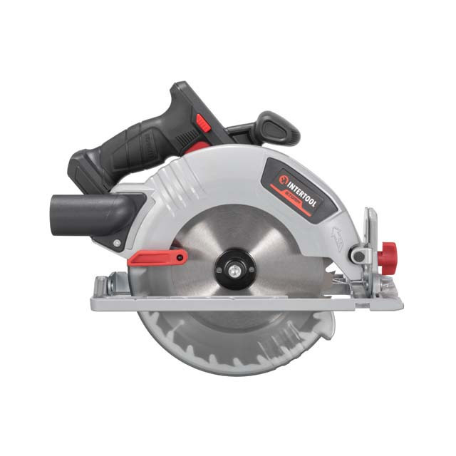 Пила дискова акумуляторна INTERTOOL WT-0371,20 В, 4500 об/хв, кут 90°-45°, диск 190×20 мм, без ЗП та АКБ - працює без мережі Львів - фото 1