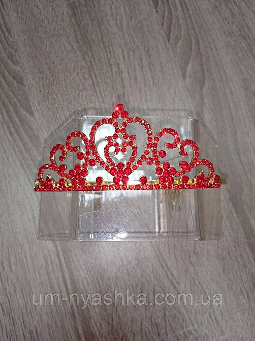 Диадема на обруче Корона с цветными камнями Кривой Рог - изображение 8