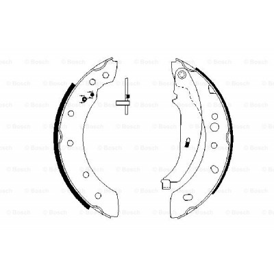 Гальмівні колодки Bosch 0 986 487 672 Вінниця - фото 5
