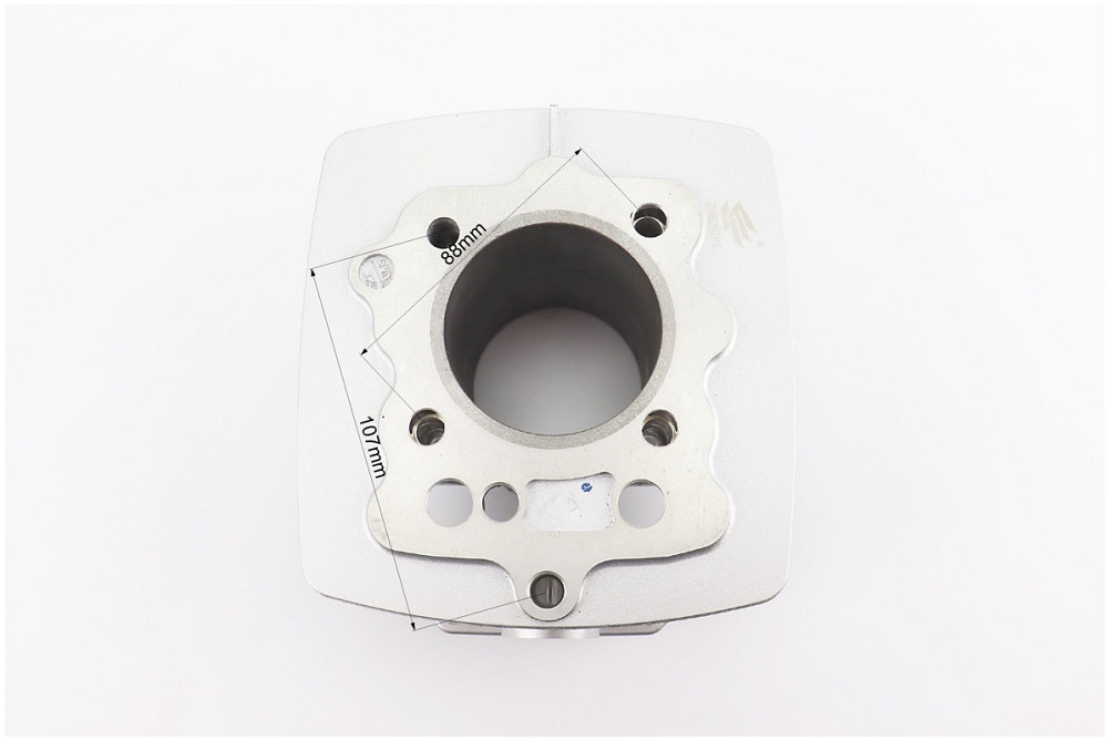 Циліндр к-кт (ЦПГ) 150cc Ø62,0мм (висота 69/97мм, палець 15мм) ZHENGHE Київ - фото 4