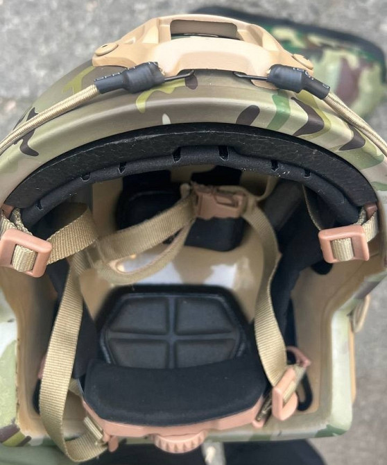 Шолом кевларовий Fast балістичний 3A Каска (розмір універсальний) Мультиким Вінниця - фото 6