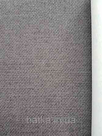 Шпалери флізелінові екологічно чисті Decoprint Essentials EE22523 однотонні під тканину чорно бузкові Київ