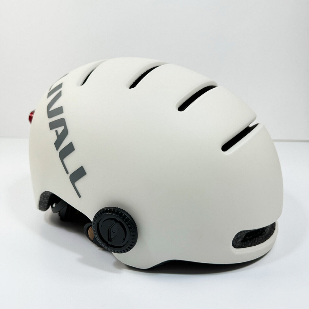 Захисний шолом Livall L23 (M) Ivory White (54-58см), сигнал поворотів та стопів, додаток, зйомний візор (пульт BR80 в комплекті не іде) (LIV-000L23-42 Київ - фото 4