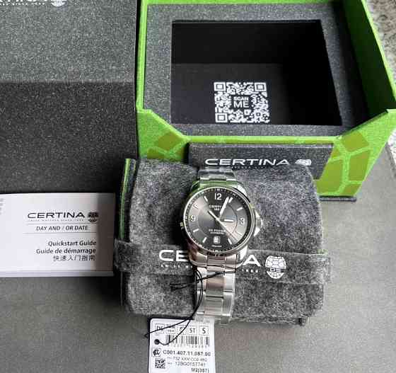 Швейцарские автоматические часы Certina DS Podium Automatic 38mm. Киев