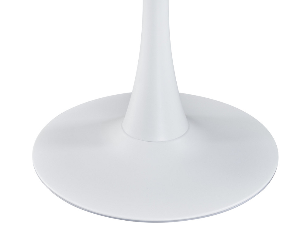 Стіл Опал (D=90), білий/кераміка білий Днепр - изображение 6