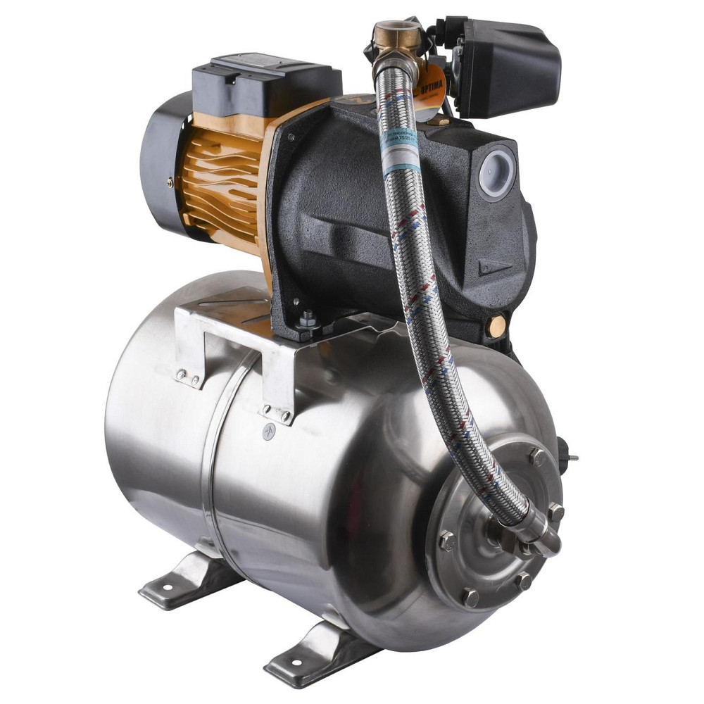 Насосна станція Optima JET150-24INOX 1,3кВт чавун довгий на гребінці (000016726) Київ - фото 2