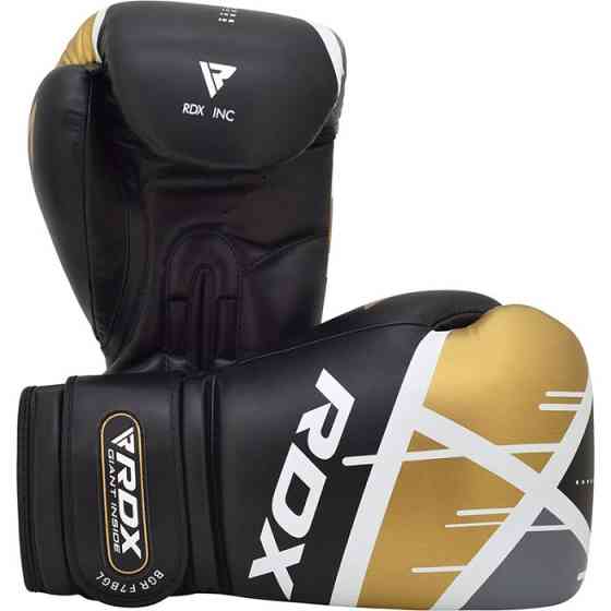 Боксерські перчатки RDX Rex Leather Black 14 ун. Кам'янське