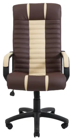 Офісне Крісло Керівника Richman Atlant Fly 2231-2207 Підлокітник Річ Пластік М3 MultiBlock Бежево-коричневий Київ