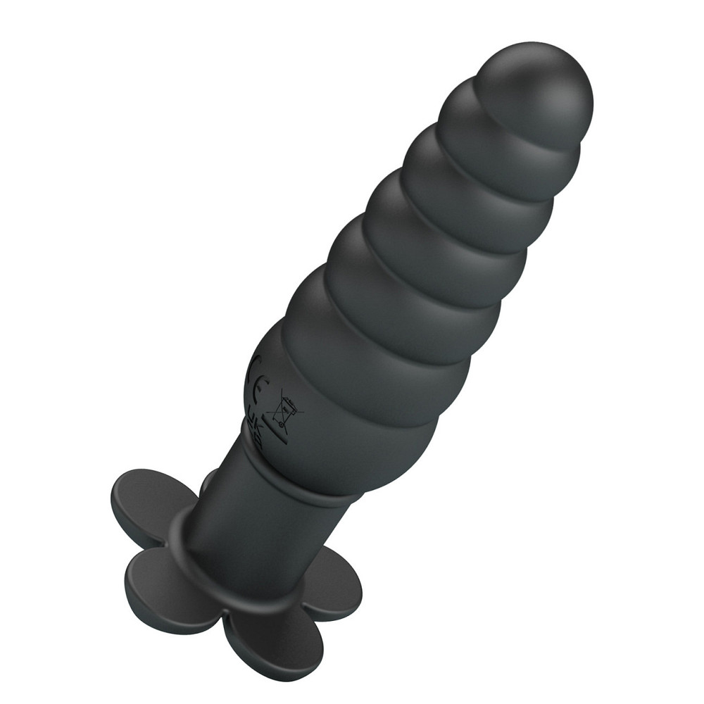 Анальна пробка з вібрацією Pretty Love Imron Vibrating Anal Plug Sex Aura Київ - фото 4