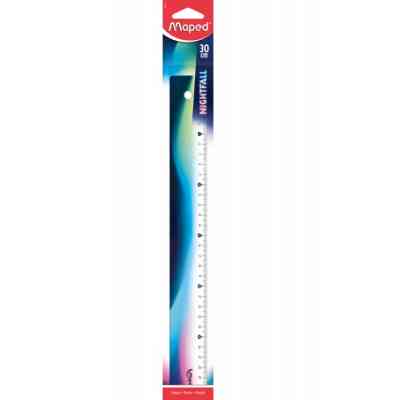 Линейка Maped NIGHTFALL TEENS, 30см (MP.245011) Винница