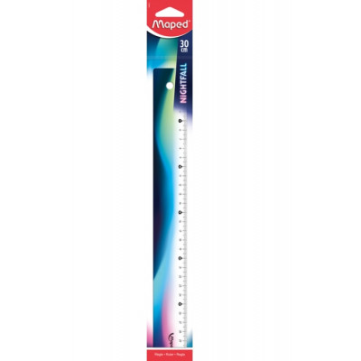 Лінійка Maped NIGHTFALL TEENS, 30см (MP.245011) Вінниця - фото 1