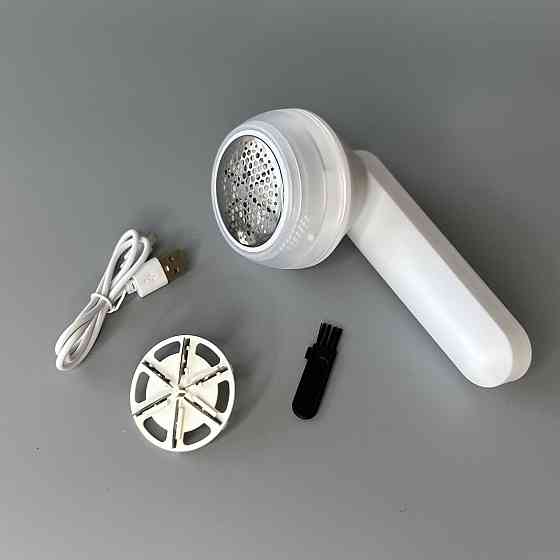 Машинка від катишок на акумуляторі Hair ball trimmer ND-MQ927 біла Київ