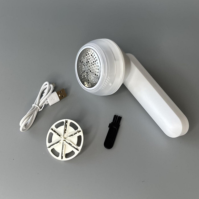 Машинка від катишок на акумуляторі Hair ball trimmer ND-MQ927 біла Київ - фото 1