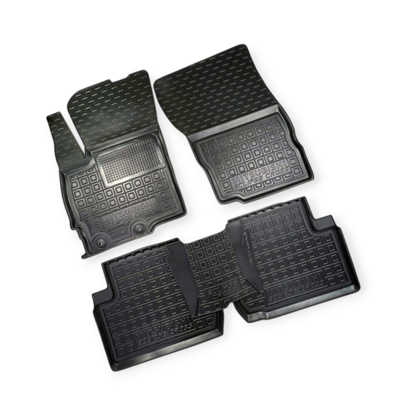 Килимки mitsubishi eclipse cross 2017-> борт 2,5 см, з перемичкою салону Мукачево - фото 1