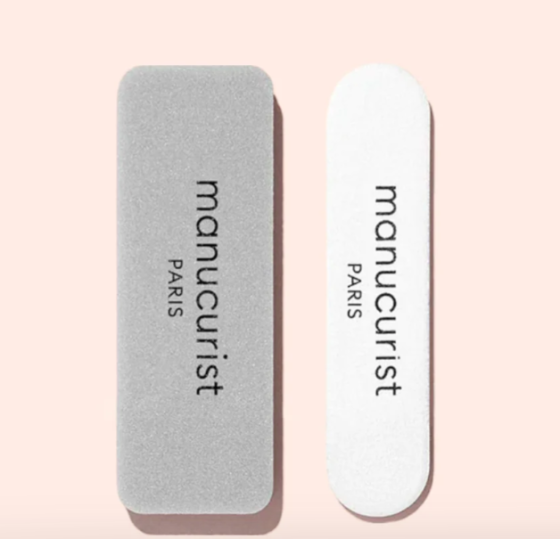 Міні-пилка для нігтів Manucurist Duo двостороння, професійна, для манікюру Слов'янськ