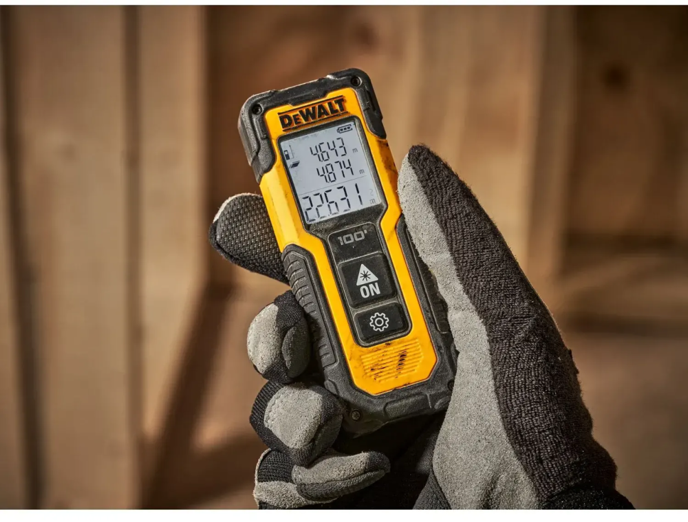 Професійний лазерний далекомір DeWALT DWHT77100 : 30 м електронна лазерна рулетка Київ - фото 6