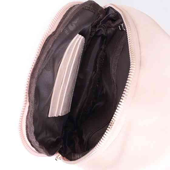 Компактная женская сумка с одной лямкой через плечо из гладкой экокожи Розовый (Vintage) Киев