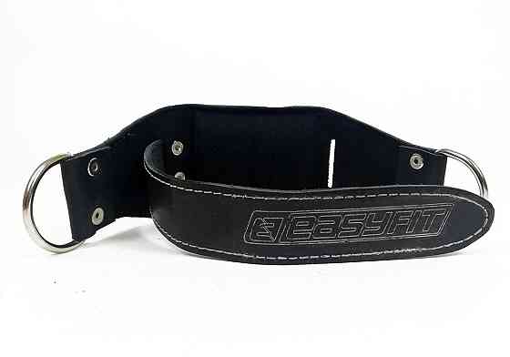 EasyFit Манжета EasyFit F9 чорна для тяги на тренажері (шкіра) Київ