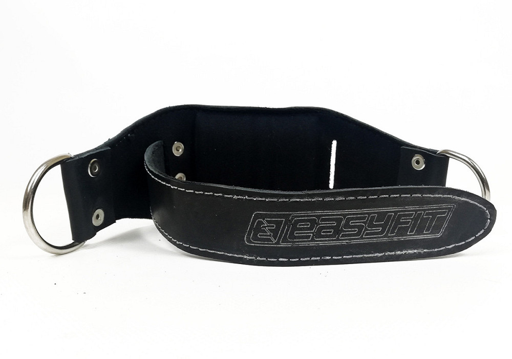 EasyFit Манжета EasyFit F9 чорна для тяги на тренажері (шкіра) Київ - фото 2