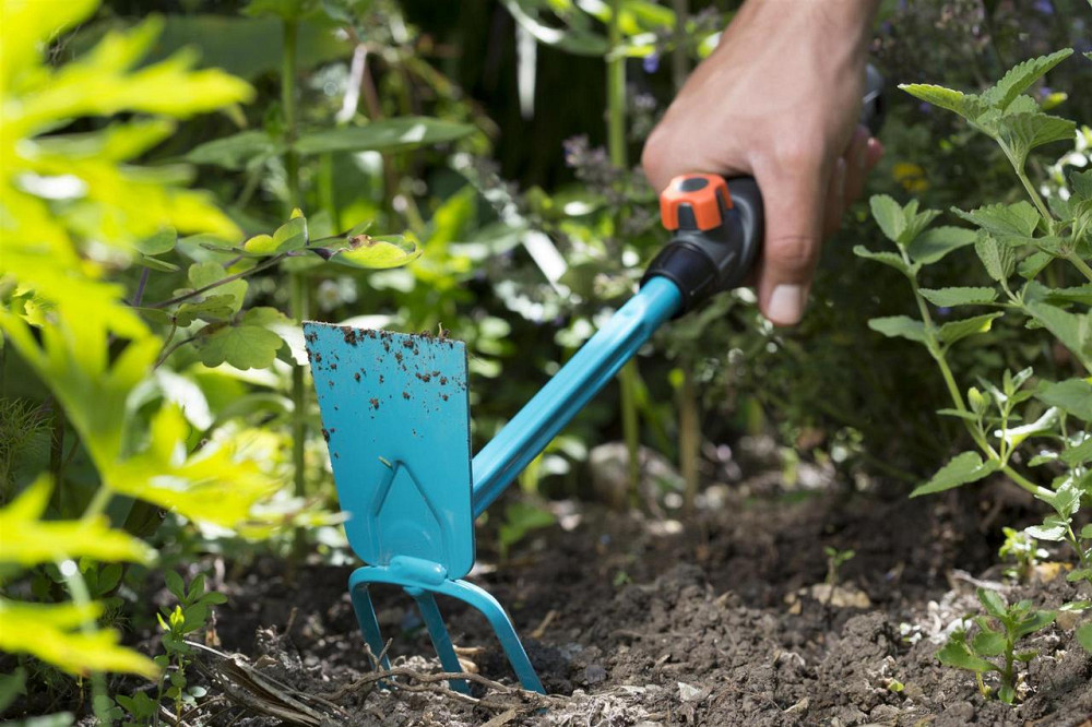 Сапка ручна Gardena Combisystem, 6,5 см, 3 зубці (08915-20.000.00) Ручка Харьков - изображение 13