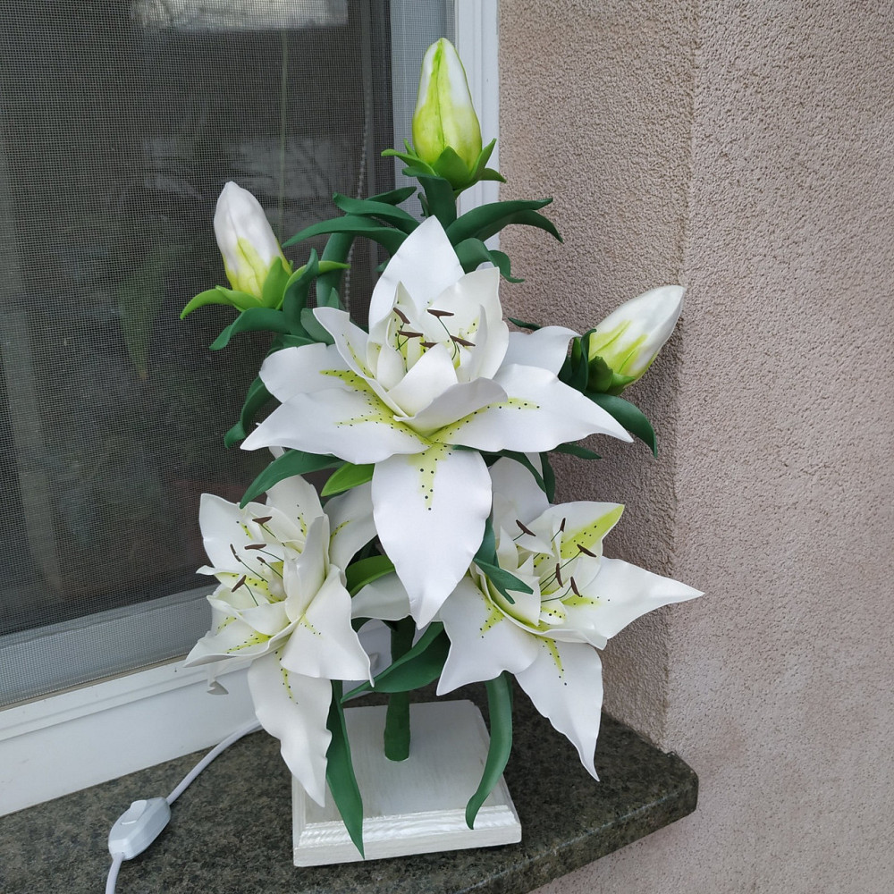 Світильник-нічник "Біла королева" Дніпро - фото 10