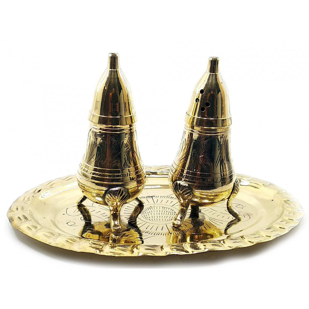 Солонка и перечница бронзовые Киев - изображение 1