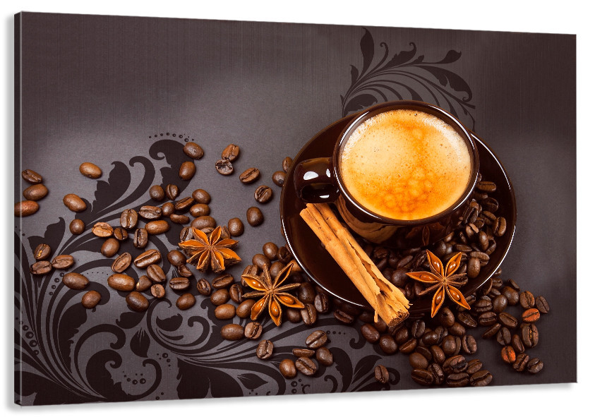 Картина полотно у вітальню / спальню  Кавові зерна  MLP_161  ( 60х30см ) 80x120 см Київ - фото 1