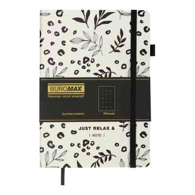 Книга записна Buromax RELAX А5 96 аркушів крапка, білий (BM.295301-12) Вінниця