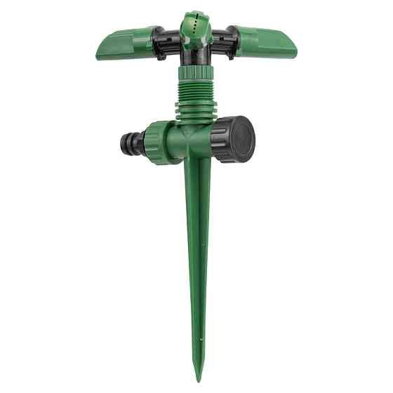 Grad Дождеватель круговой на пластиковом колышке с верхней подачей (ABS) GRAD (5014105) Киев