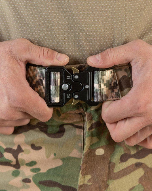 Тактичний ремінь Cobra 140 см піксель ВТ1032 Одеса - фото 2