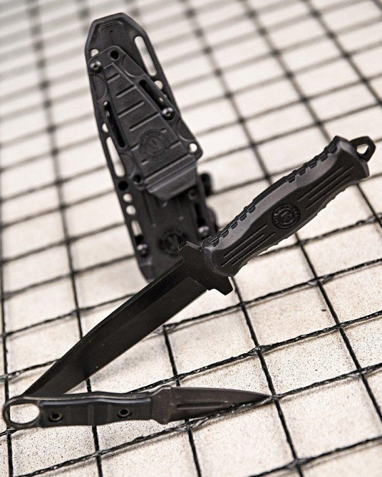 Тактичний ніж Комплект 2в1 Black ПП4735 Одеса - фото 4