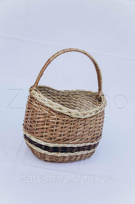 Кошик для Великодня з лози | кошик для Великодня | кошик із лози великодня Київ - фото 1