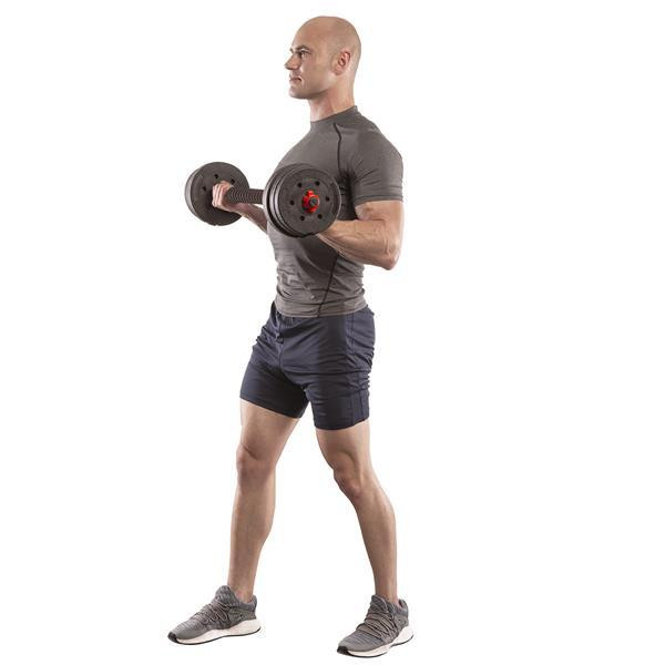 Набор композитной штанги и гантелей 15 кг HMS SGP15 Киев - изображение 9