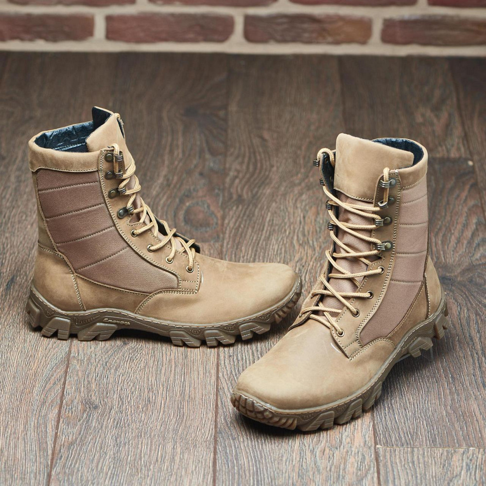 Тактичні берці 103-ТБ койот - демісезонні, міцні, полегшені, армійське взуття для ЗСУ та туризму Харків - фото 9
