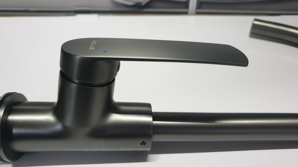 Змішувач для кухні VOLLE CANTE pistola gris графіт 1512.111005 Київ - фото 5