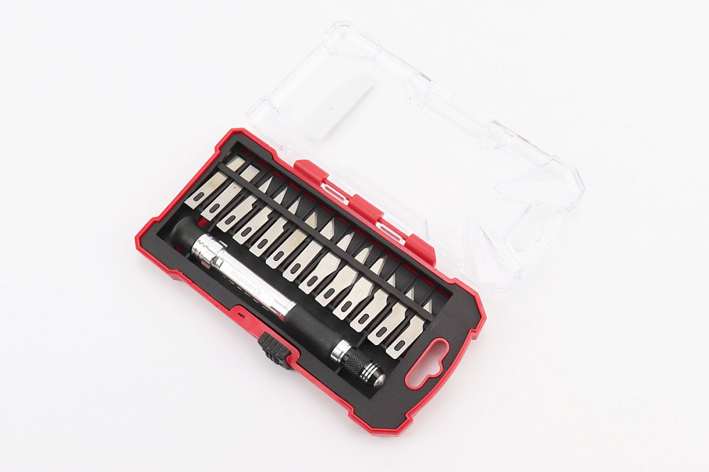 Набір скальпелів 13шт з тримачем HT-0524 Київ - фото 1