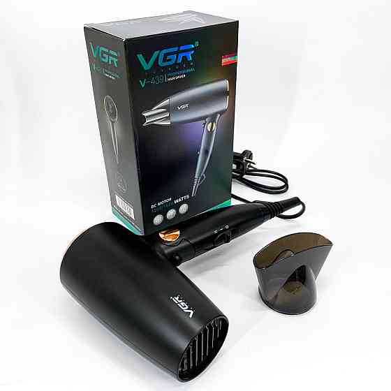 Хороший фен для волосся VGR, Фен для красивої укладки волосся Електричний з дифузором VF-22 Івано-Франківськ
