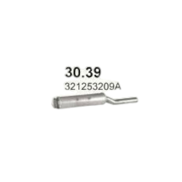 Глушник автомобіль Фольцваген Passat 1.8-2.3, 1.6D передній ТМК Мукачево - фото 1