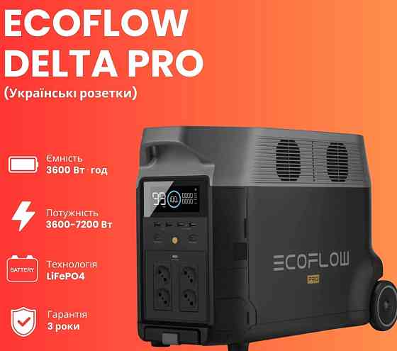 Зарядная станция Ecoflow Delta Pro [EU] Харьков